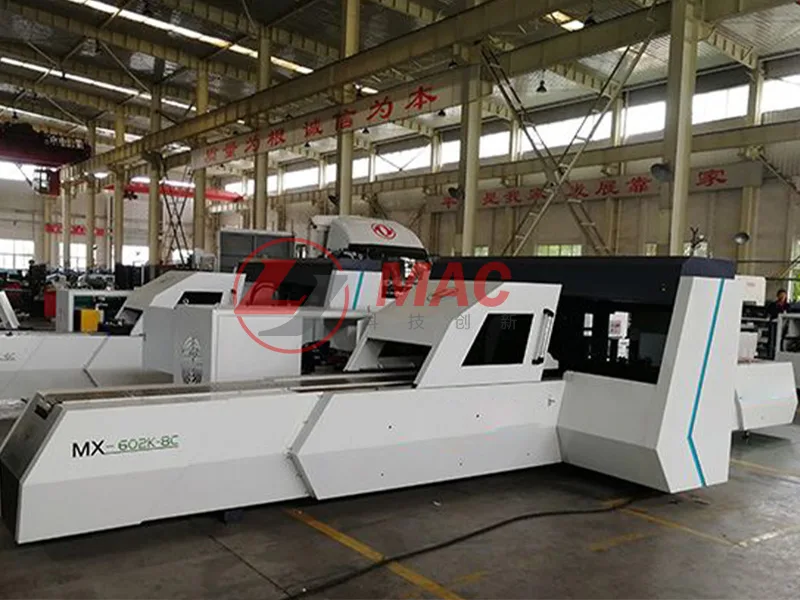 Proveedor de máquinas de corte y punzonado de barras colectoras CNC MX602-8C