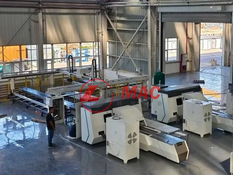 Mini sistema automático de carga y descarga de barras colectoras