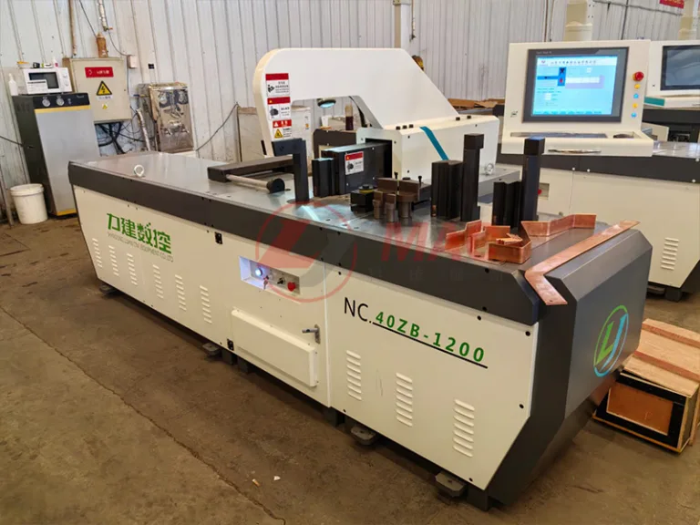 Proveedor de máquinas dobladoras de barras colectoras CNC NC.40ZB-1200