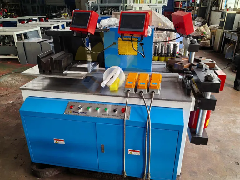 Proveedor de máquinas dobladoras de barras colectoras SS-80-3CNC Pro